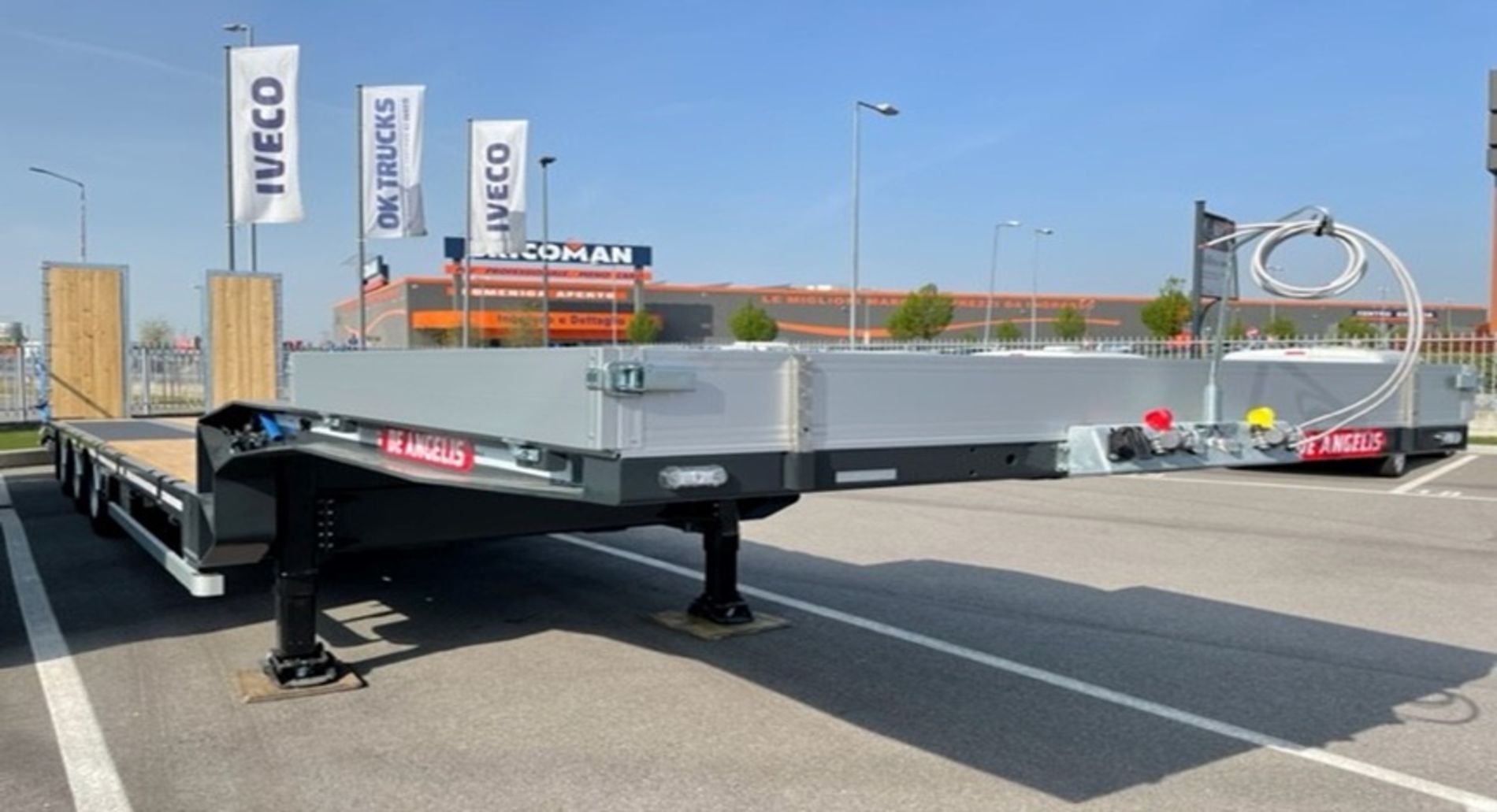 Altri marchi SEMIRIMORCHIO DE ANGELIS A TRE ASSI MOD. D4S003-3S425P_F - AUTO INDUSTRIALE BERGAMASCA