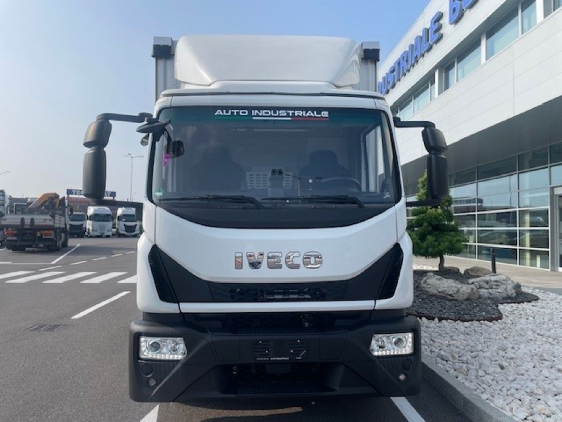 IVECO EUROCARGO ML140E28 P CENTINA FRANCESA +SPONDA BATTUTA15Q - AUTO INDUSTRIALE BERGAMASCA