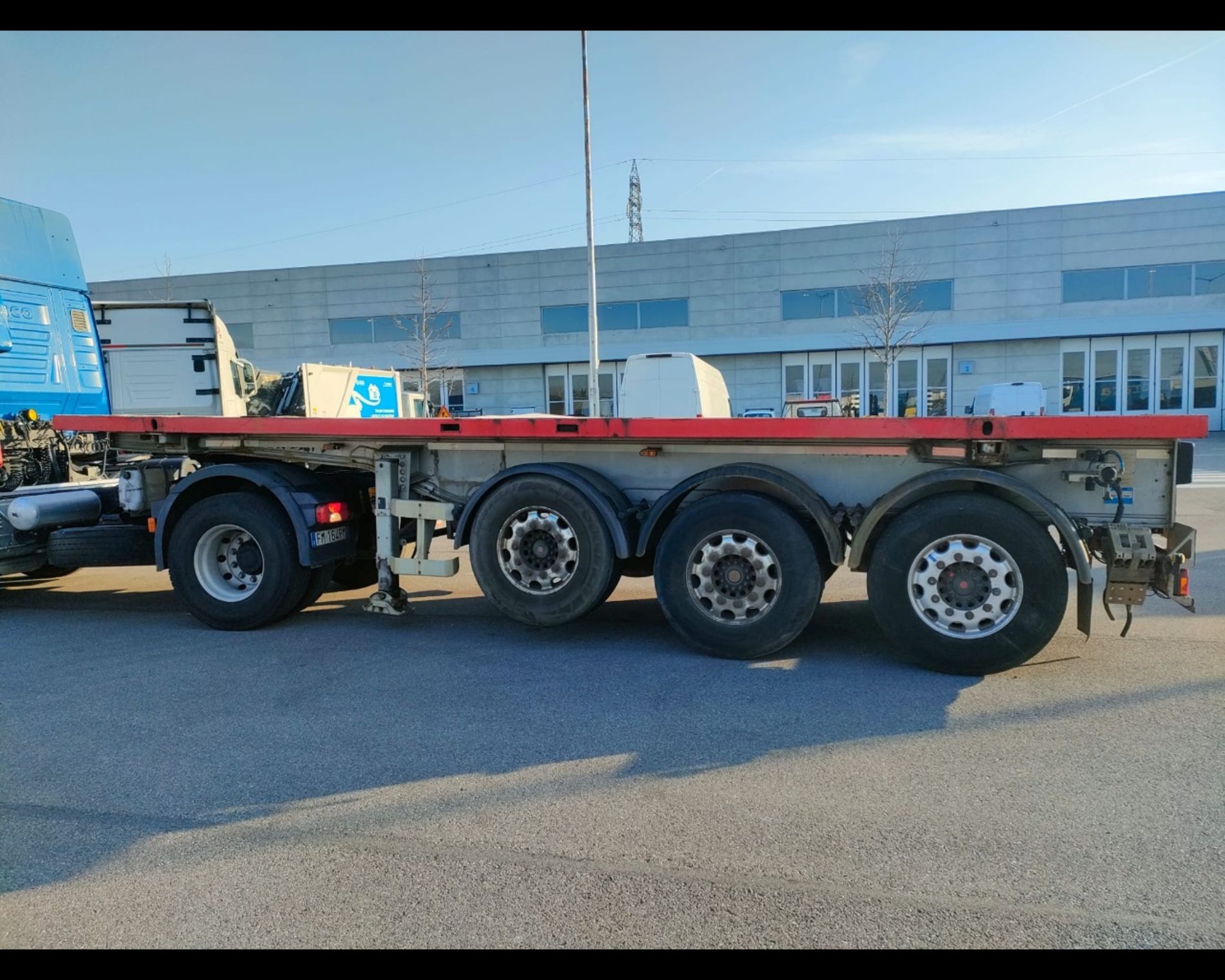 IVECO SEMIRIMORCHIO MENCI & C. SPA SL20 ROSSO - AUTO INDUSTRIALE BERGAMASCA