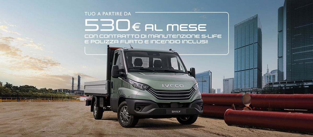 Daily Cabinato Ruota Singola MOVER tuo a partire da 530 € al mese - AUTO INDUSTRIALE BERGAMASCA